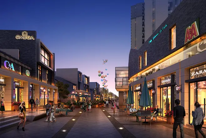 Building frontage and approach reference