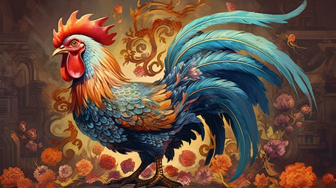 Fire Rooster Chinese Zodiac meaning, personality traits, compatibility and 2017 Fire Rooster year