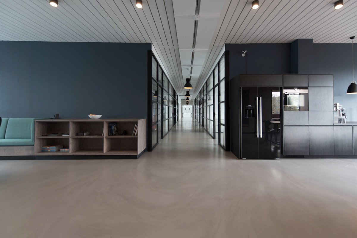 Modern commercial space analyzed during a commercial feng shui consulting assessment